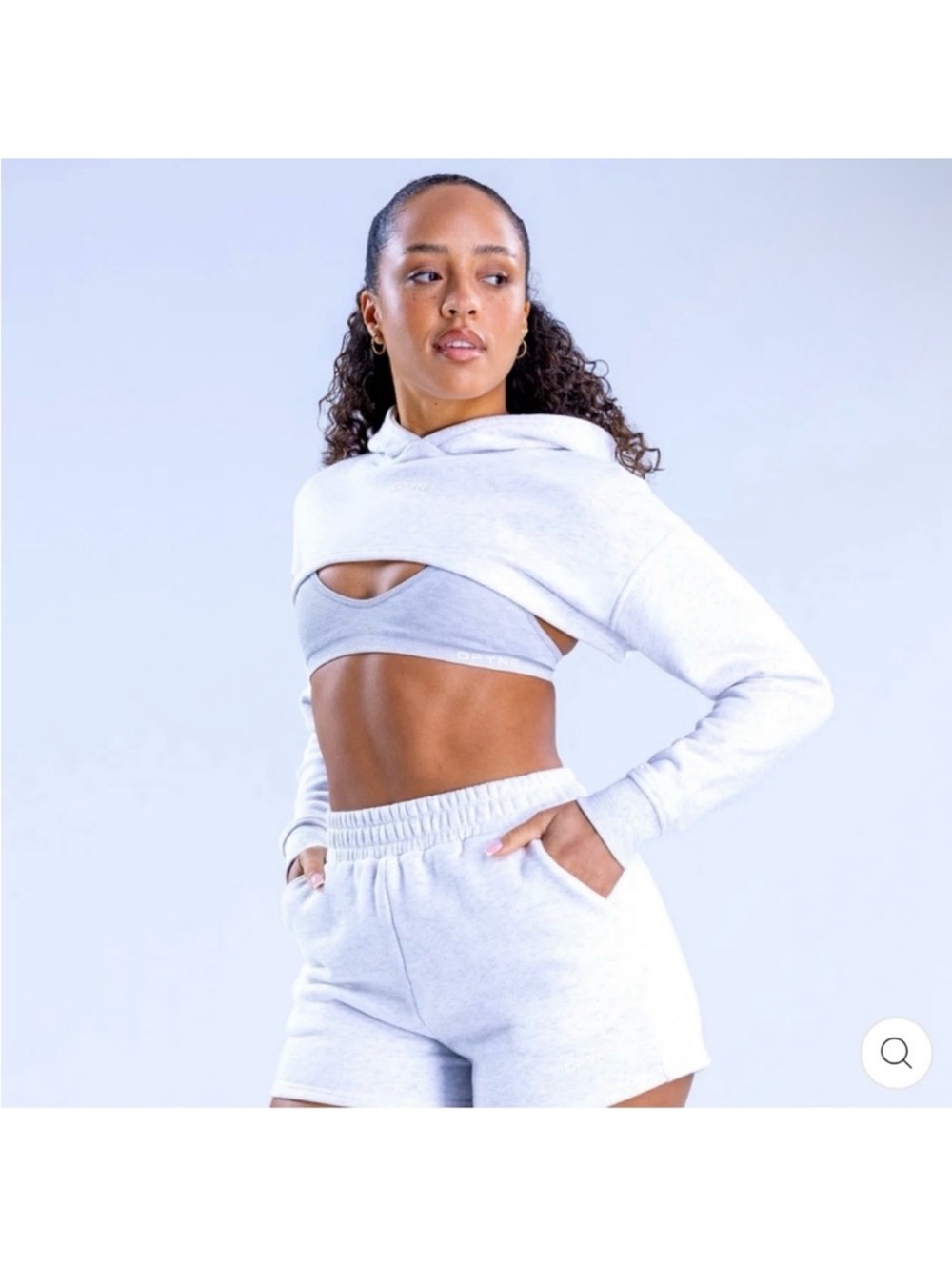 DFYNE Revive Super Crop Hoodie - Picture 3 of 7